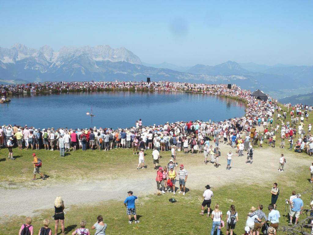 Hotel Garni Wieshof Kirchberg in Tirol Esterno foto